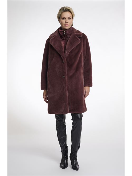 cappotto geesje RINO & PELLE | GEESJE.7002512CHOCOLATE